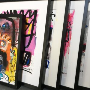 Peinture sur papier DONOMIQ - P197