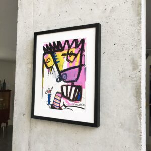 Peinture sur papier DONOMIQ - P188