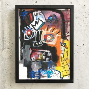 Peinture sur papier DONOMIQ - P189