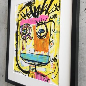 Peinture sur papier DONOMIQ - P191
