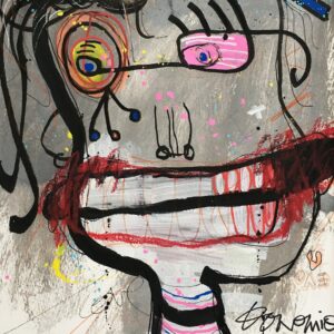 Peinture sur papier DONOMIQ - P192