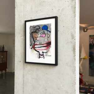 Peinture sur papier DONOMIQ - P192