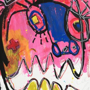 Peinture sur papier DONOMIQ - P193