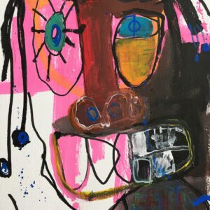 Peinture sur papier DONOMIQ - P194