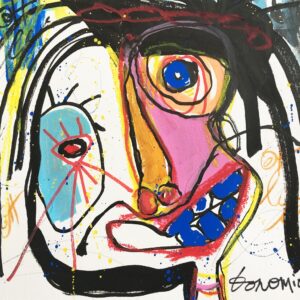 Peinture sur papier DONOMIQ - P196