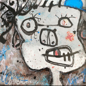 Peinture sur papier DONOMIQ - P217