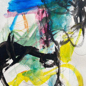 Peinture sur papier DONOMIQ - P219